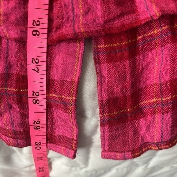 NWOT Anthropologie Women’s Pink And Yellow Blouse Size Large - Picture 8 of 10